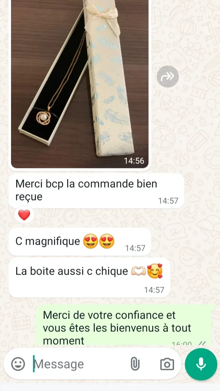 Merci pour votre confiance et votre fidélité 🤍
